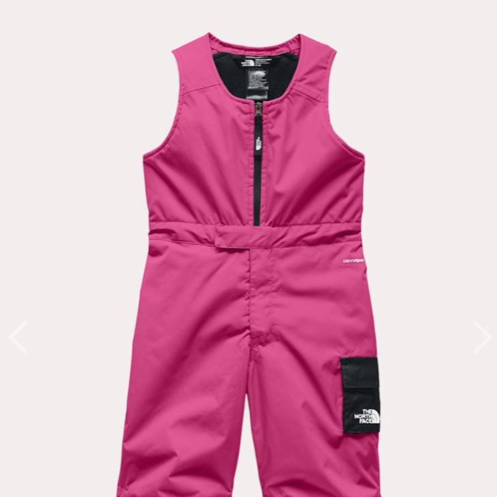 THE NORTH FACE TODDLER INSULATED BIB snow overall